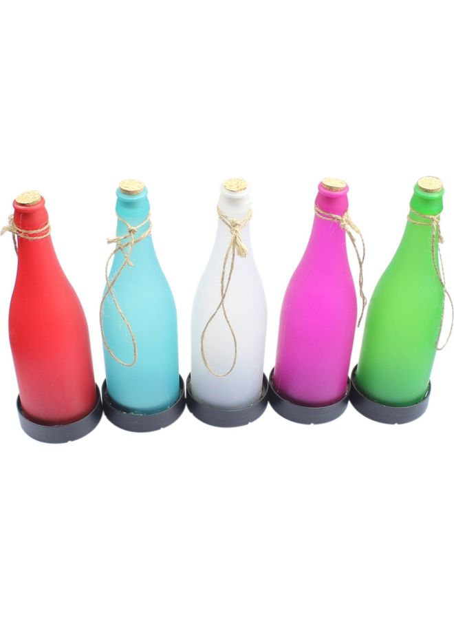 Generic LED Solar Powered Bottle Sense Light Multicolour 24 x 16 x 16centimeter