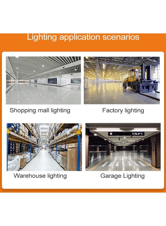40W Household LED Light Bulb White 21x21x10centimeter