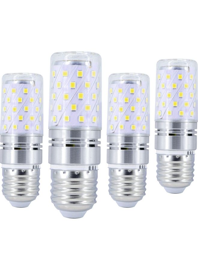 مجموعة مصابيح LED مكونة من 4 قطع أبيض 13x11x3Ø³Ù†ØªÙŠÙ…ØªØ± - Image 1