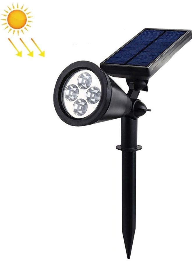 4 LEDs Household Solar Lawn Light Multicolour 23x14x10cm - Image 1
