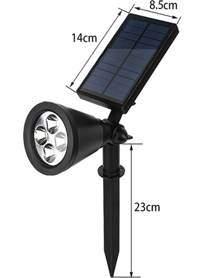 4 LEDs Household Solar Lawn Light Multicolour 23x14x10cm - Image 3
