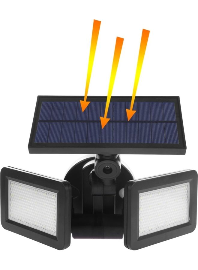 48 LED Double Head Flat Spotlight Black - Image 3
