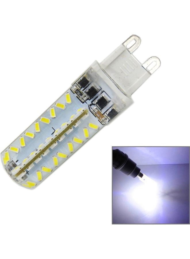 5W Dimmable Silicone Corn Light Bulb White 6 x 2 x 2centimeter - Image 1