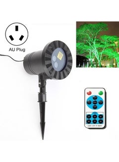 Outdoor Waterproof Laser Light with Remote Control Black 18 x 15 x 12cm