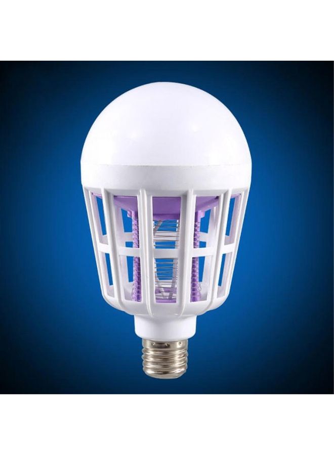 YWXLight E27 15W Electronic Insect Killer LED Bulb Night Light White 19x10x10centimeter  - Image 1
