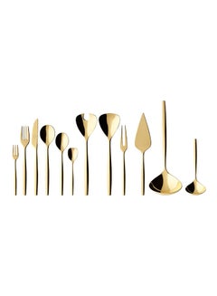 Villeroy & Boch 70-Piece Metrochic D'or Cutlery Set Gold 