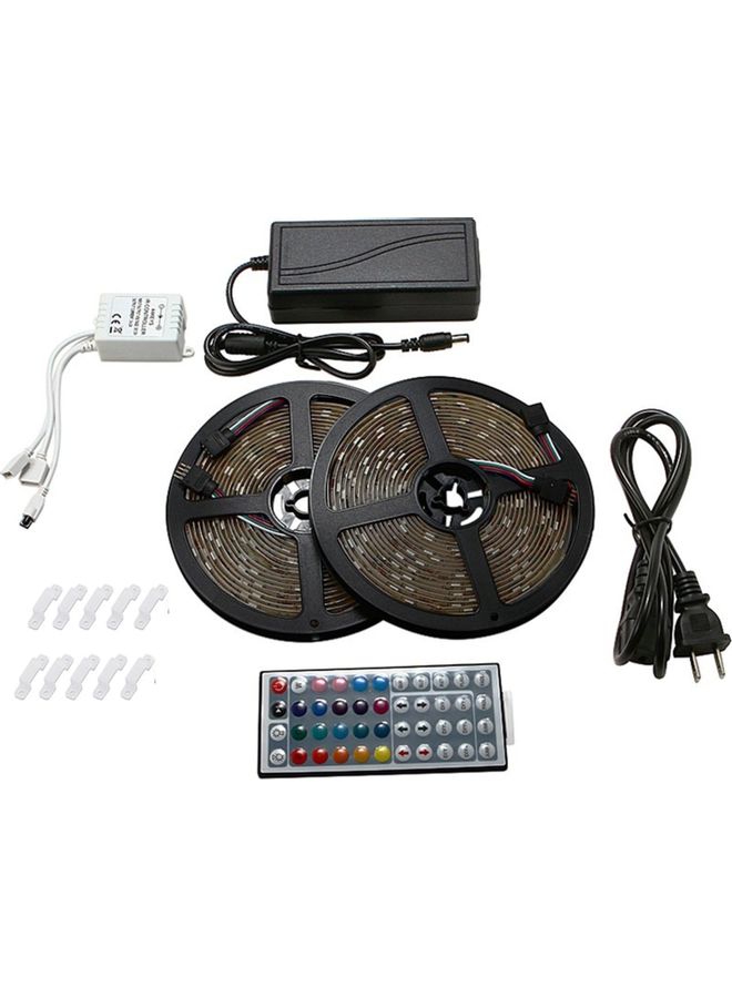 شريط إضاءة LED للديكور و الزينة مضاد للماء العبوة تتكون من قطعتين أزرق ساطع 25x20x6سم  - Image 4