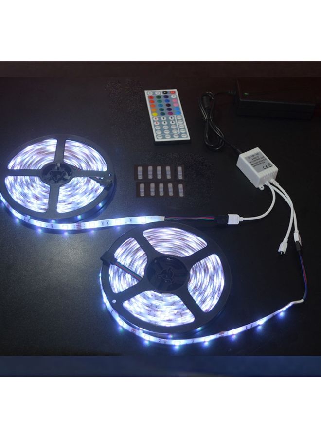 شريط إضاءة LED للديكور و الزينة مضاد للماء العبوة تتكون من قطعتين أزرق ساطع 25x20x6سم  - Image 1