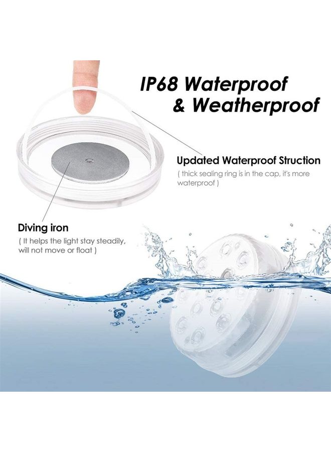 Generic - 13 LEDs Swimming Pool Underwater Light Multicolour - Image 1