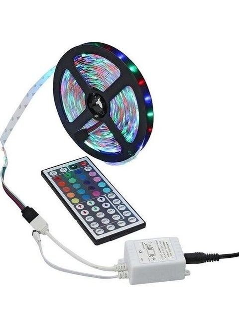YWXLight SMD 3528 Non-Waterproof RGB LED Strip Light With 44-keys Infrared Controller (5m) Multicolour 20x10x3cm