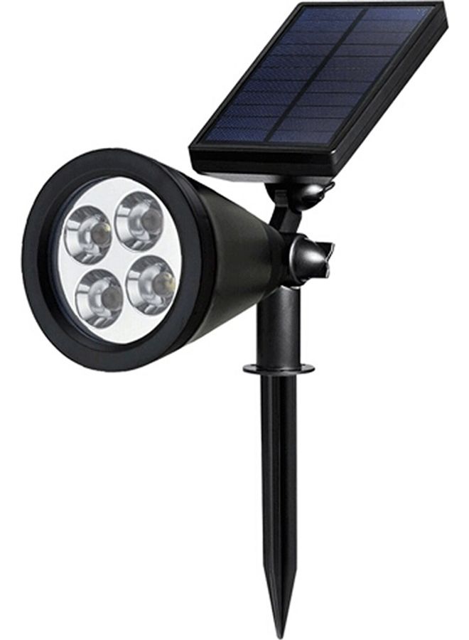 4-LEDs Solar Powered Waterproof Lawn Spotlight Colourful Light  - Image 2