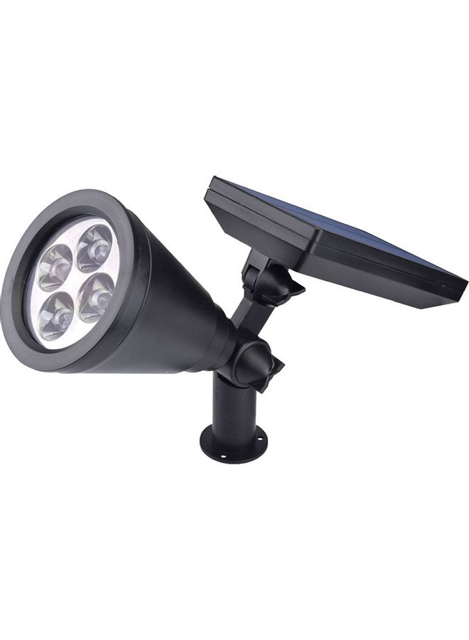 4-LEDs Solar Powered Waterproof Lawn Spotlight Colourful Light  - Image 3