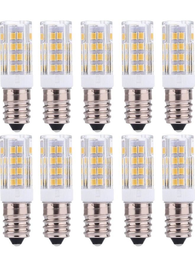 مجموعة مصابيح LED من السيراميك بقدرة 5 واط مكونة من 10 قطع أبيض دافئ 10 x 6 x 4Ø³Ù†ØªÙŠÙ…ØªØ±  - Image 1