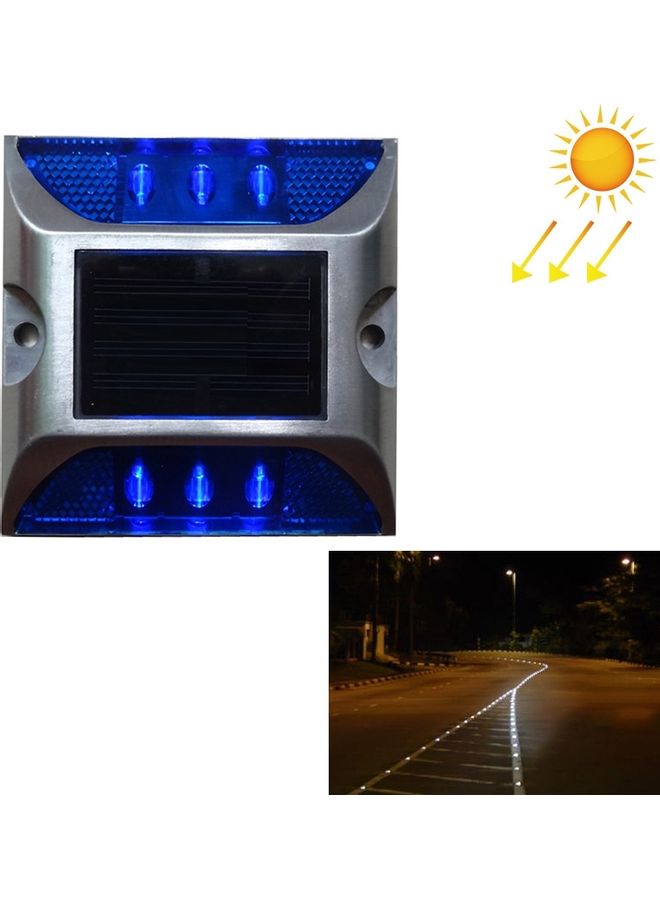 Generic Solar Square Road Stud Light Blue 13x12x5centimeter  - Image 1