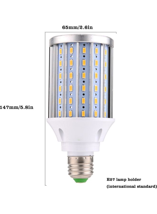 YWXLight AC 85-265V E27 35W 108LEDs 5730SMD Energy-saving Aluminum Alloy Corn Light Warm White 15x8x8centimeter  - Image 3