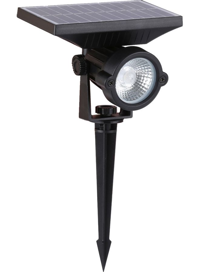 أضواء حديقة تعمل بالطاقة الشمسية أسود - Image 1