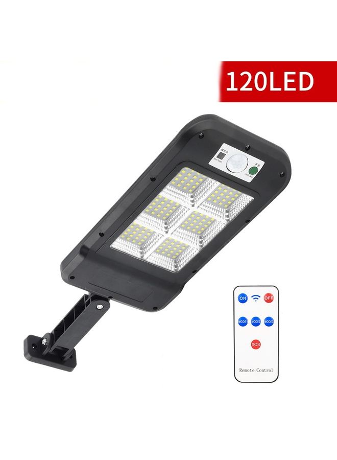 Solar Wall Light With Remote Multicolour 35 x 16 x 5cm