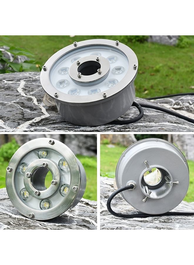 12W Landscape Colorful Color Changing Ring LED Light Multicolour 24 x 24 x 9centimeter - Image 5
