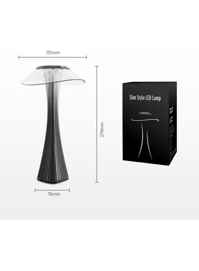 Generic - Small Waist LED Table Lamp Grey - Image 1