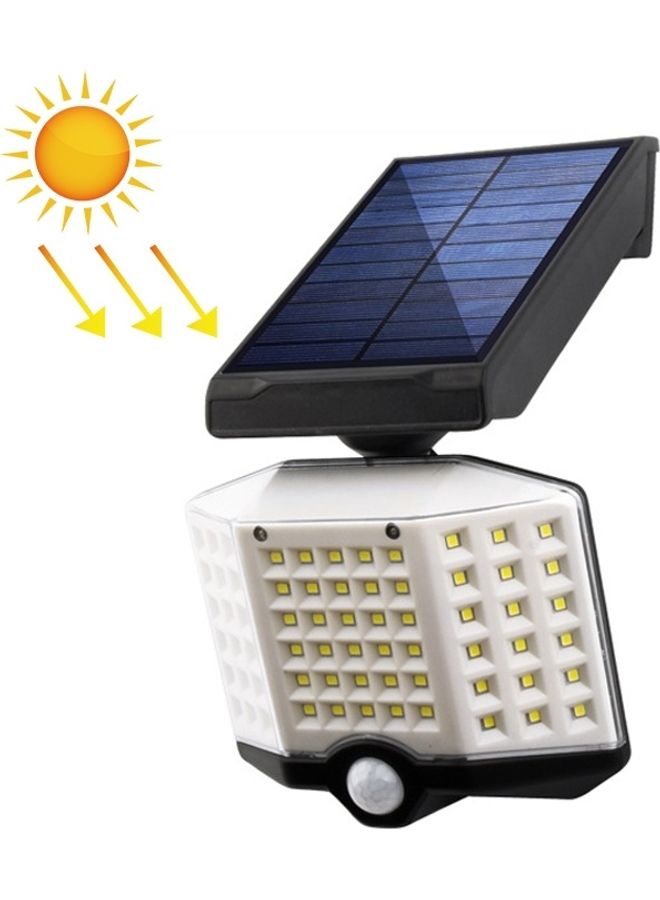 Waterproof Rotatable Solar Body Induction Wall Light Multicolour 16x13x15cm - Image 1