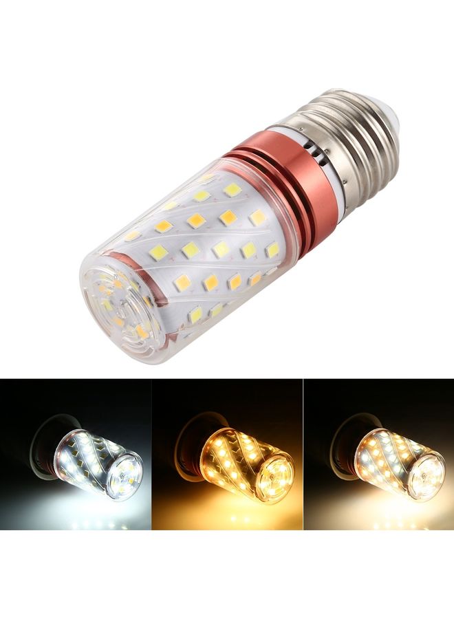 Three-Color Dimming Corn Light Bulb Multicolour 10 x 5 x 5centimeter - Image 1