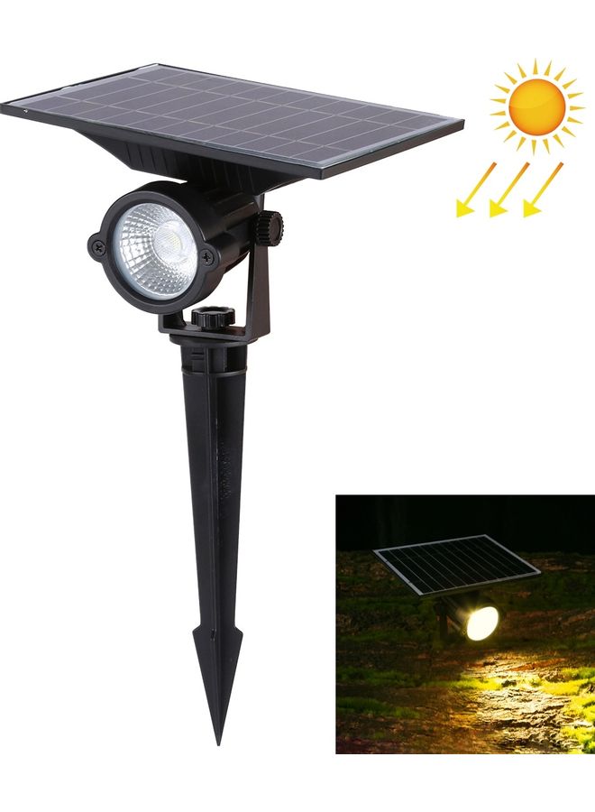 مصباح إضاءة مركزة LED للحديقة يعمل بالطاقة الشمسية بقدرة 10 وات أبيض دافئ 19x15x10Ø³Ù†ØªÙŠÙ…ØªØ± - Image 1