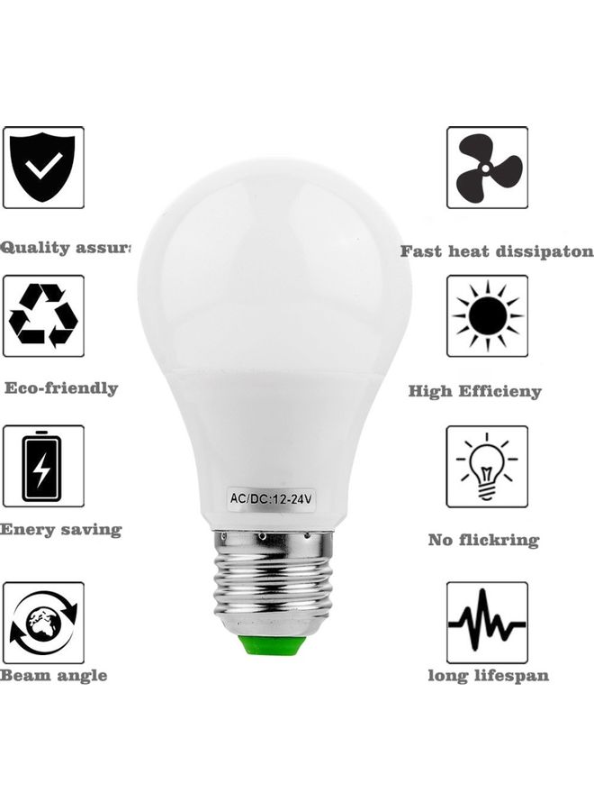 6-Piece Of LED Bulb White 18 x 12 x 6centimeter - Image 5