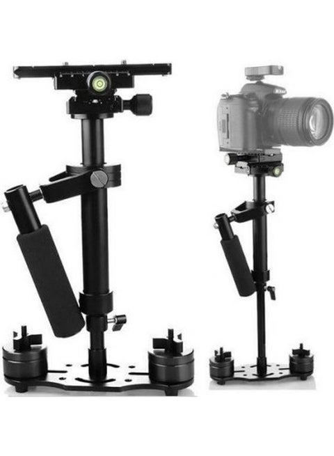 S40 40cm Handheld Stabilizer Steadicam for Camcorder DSLR Camera Video DV Black