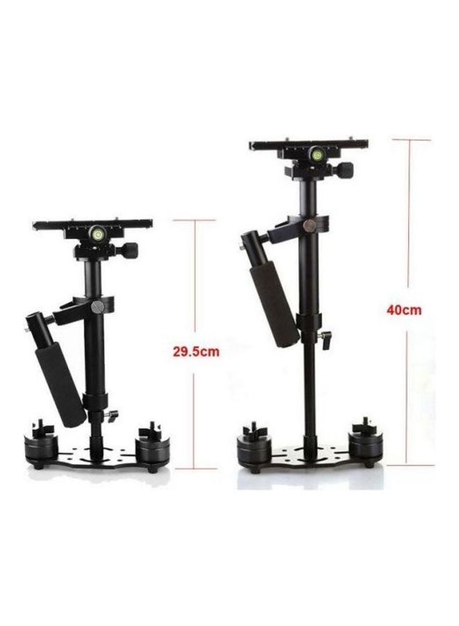 Generic - S40 40cm Handheld Stabilizer Steadicam for Camcorder DSLR Camera Video DV Black - Image 1