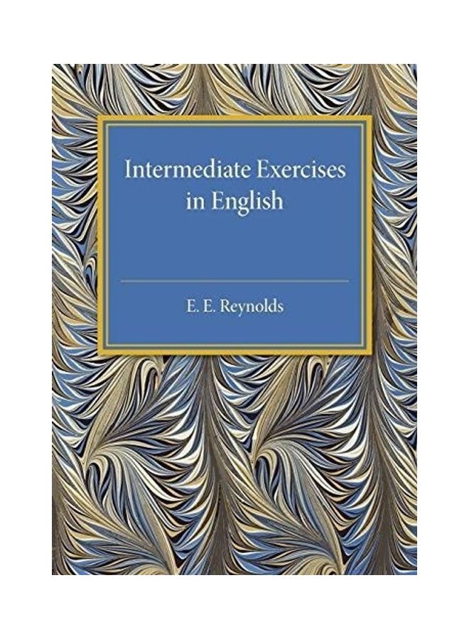 Intermediate Exercises In English paperback english - 2016