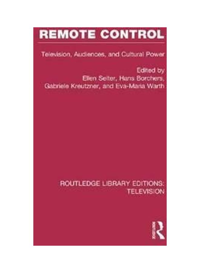 كتاب Remote Control غلاف ورقي الإنجليزية - 2016 