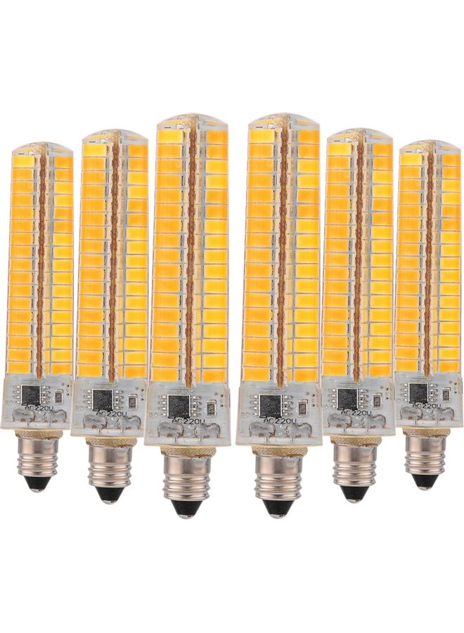 طقم مصابيح LED من السيليكون موفرة للطاقة مكونة من 6 قطع متعدد الألوان 8 x 12 x 4Ø³Ù†ØªÙŠÙ…ØªØ± - Image 1
