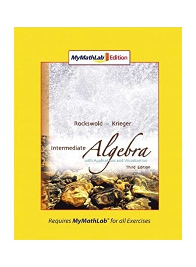 Intermediate Algebra With Applications And Visualization paperback english - 2009 