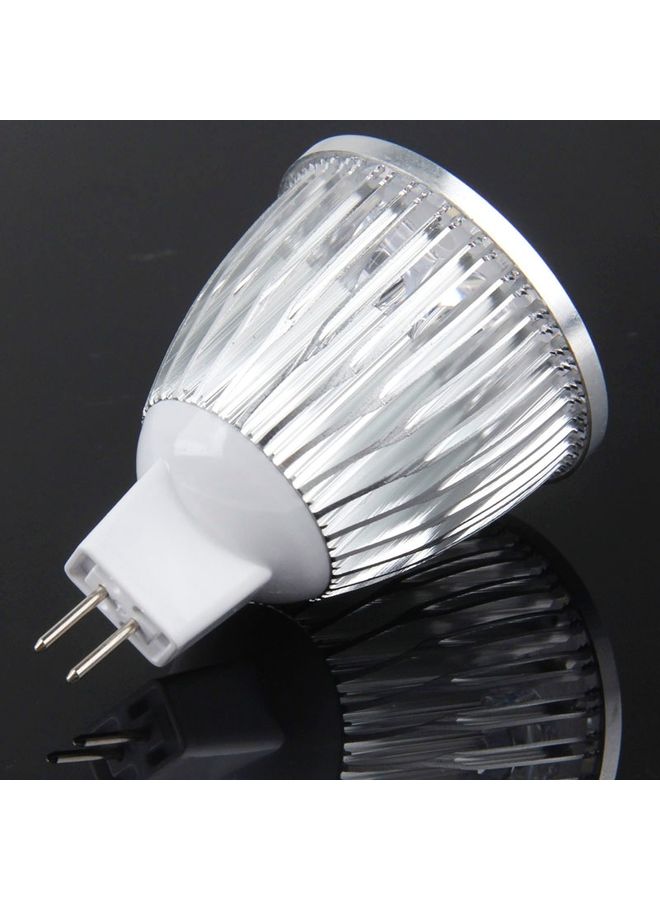 مصباح بإضاءة LED أبيض/ فضي/ شفاف  - Image 2