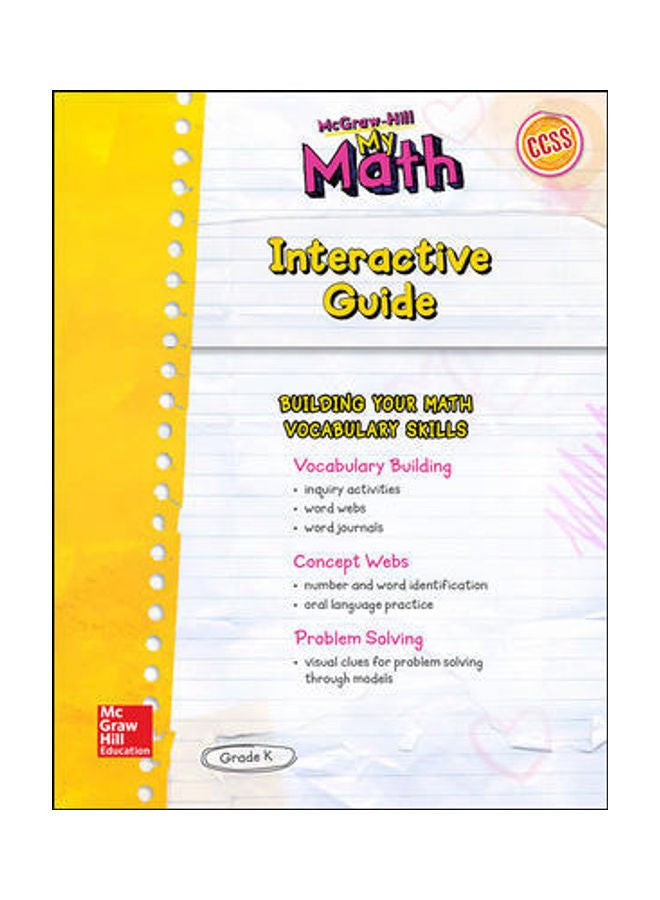 My Math Interactive Guide paperback english - 2015 
