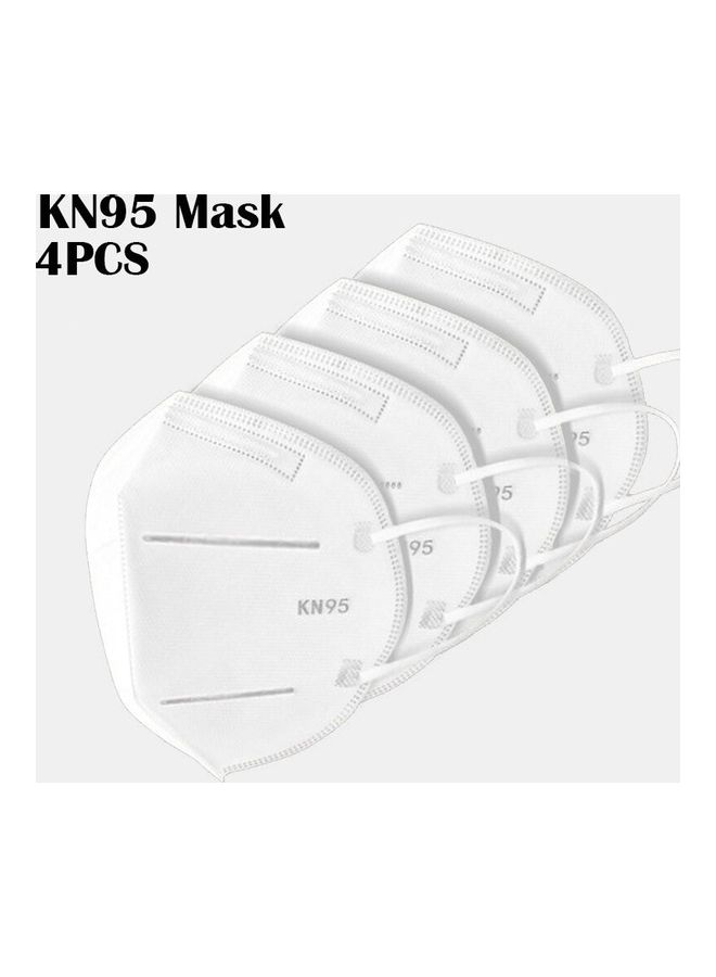 ماركة غير محددة مجموعة مكونة من 4 كمامات وجه طراز KN95  - Image 1