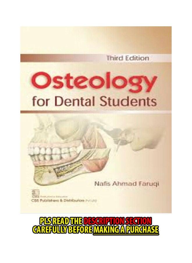 Osteology For Dental Students paperback english - 2018 
