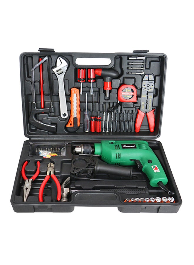NAMSON Impact Drill Set Green/Red/Black - Image 1