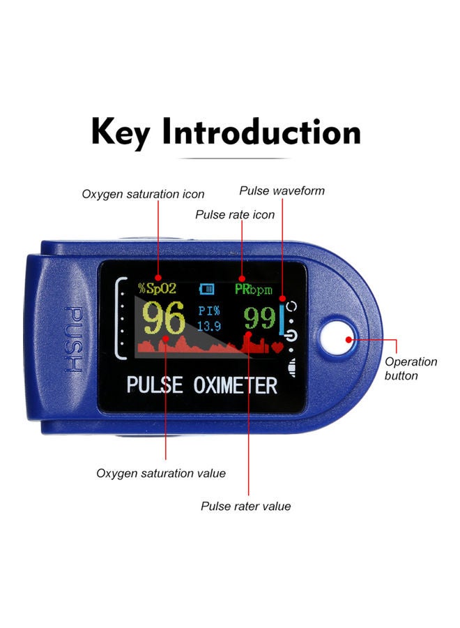 Generic - OLED Display Fingertip Pulse Oximeter - Image 1