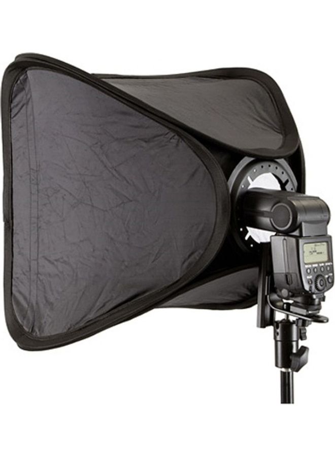 Generic Easy Softbox Flash 80/80 cm Black  - Image 1
