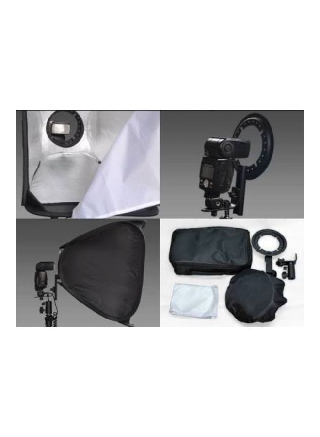 Generic Easy Softbox Flash 80/80 cm Black  - Image 3