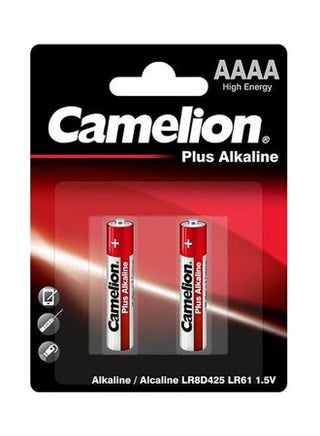 2-Piece Plus Alkaline AAAA 1.5V Batteries Silver/Red - v1611494467/N43910977A_1