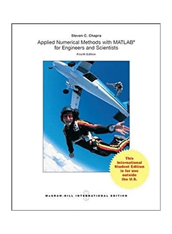 Applied Numerical Methods With Matlab For Engineers And Scientists paperback english - 2018 