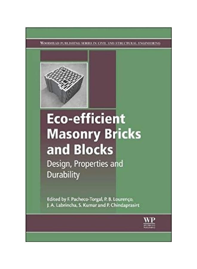 Eco-Efficient Masonry Bricks And Blocks hardcover english - 2014 