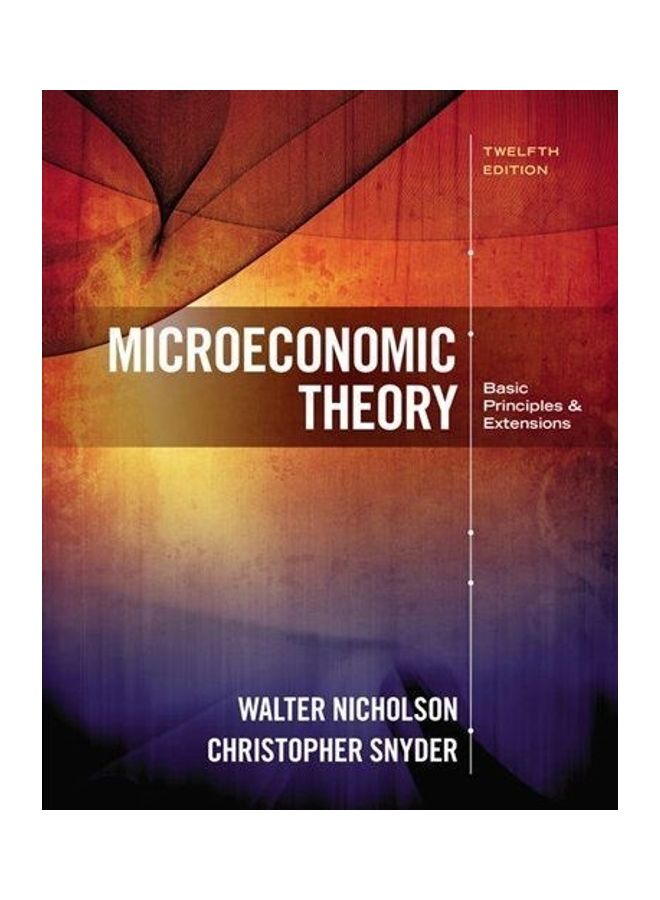 null - Microeconomic Theory: Basic Principles and Extensions Hardcover English by Walter Nicholson - 38542 - Image 1