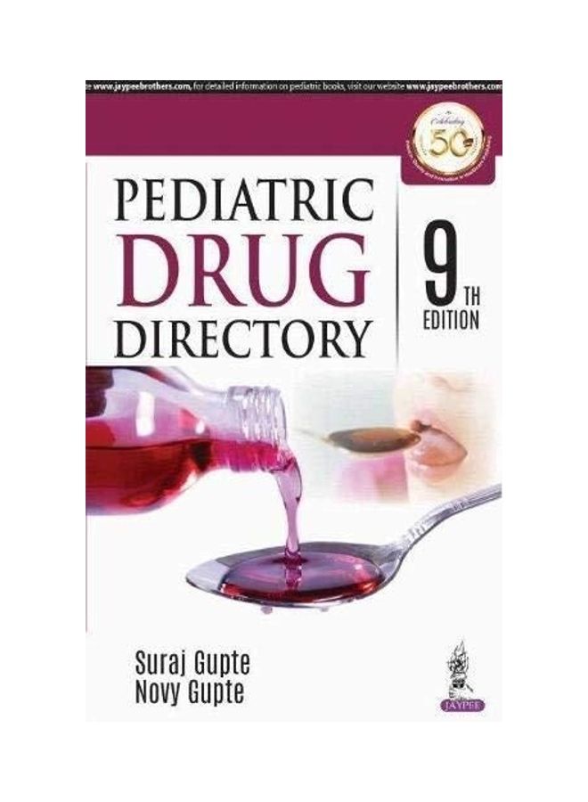 Pediatric Drug Directory 9Th Edition Book Paperback English by Suraj Gupte - 38544