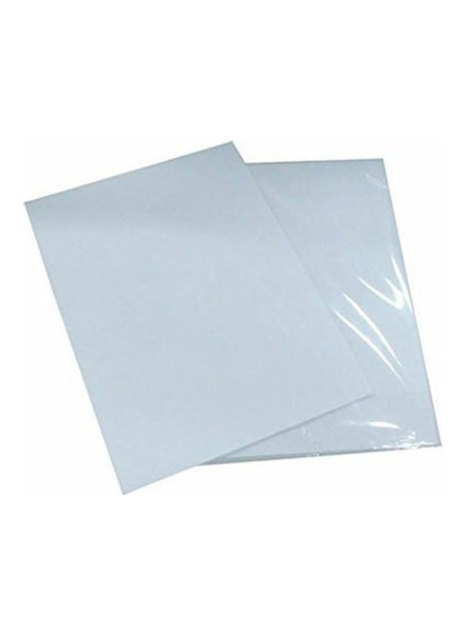 Generic Pack Of 100 A4 Inkjet Sublimation Transfer Papers 