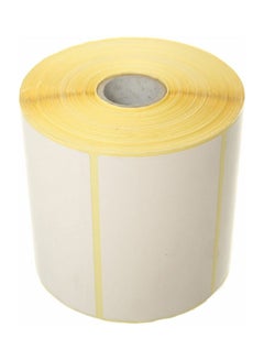 Thermal Printing Label Roll White/Gold