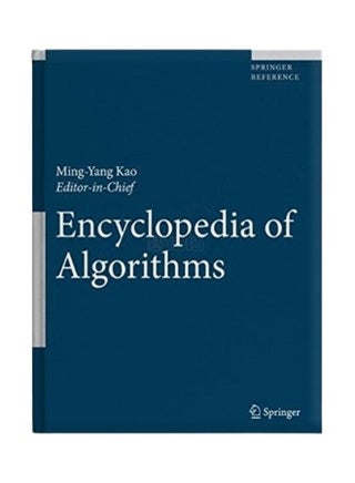 Encyclopedia of Algorithms: Springer Reference hardcover english - 2008 - v1611495007/N43905826A_1