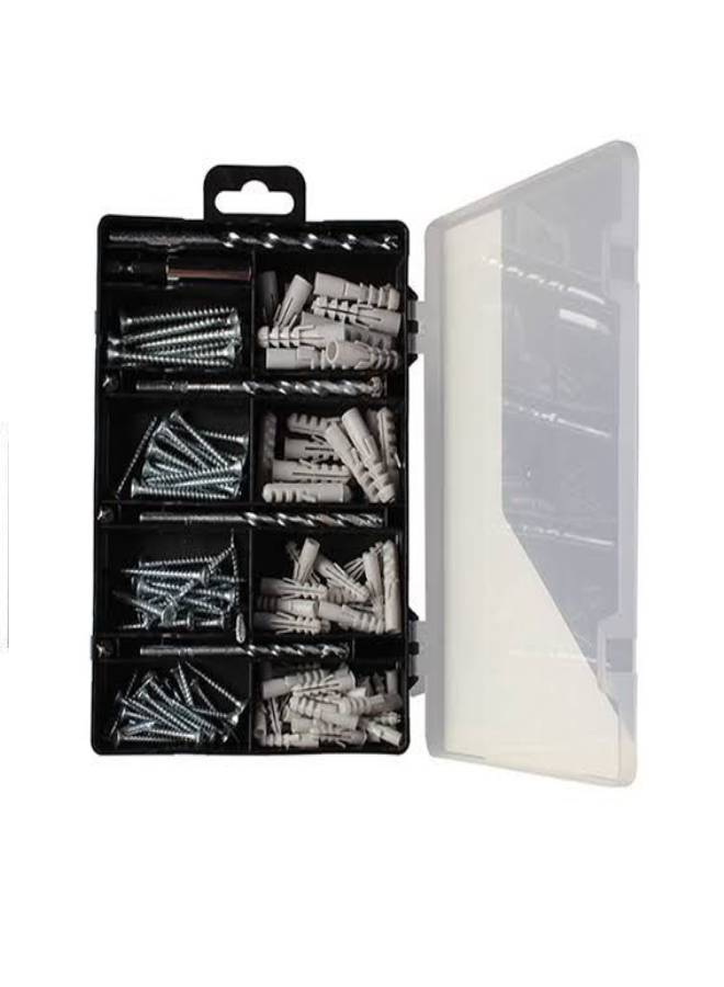 BOSCH 173-Piece Fixing Set Black/White  - Image 1